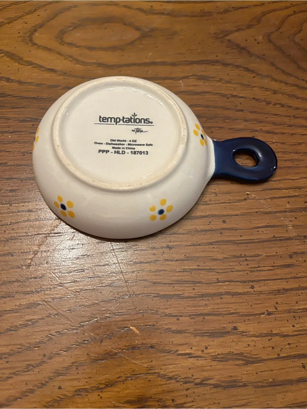 Temptations Old World Confetti Hand-Painted Ceramic Serving Set